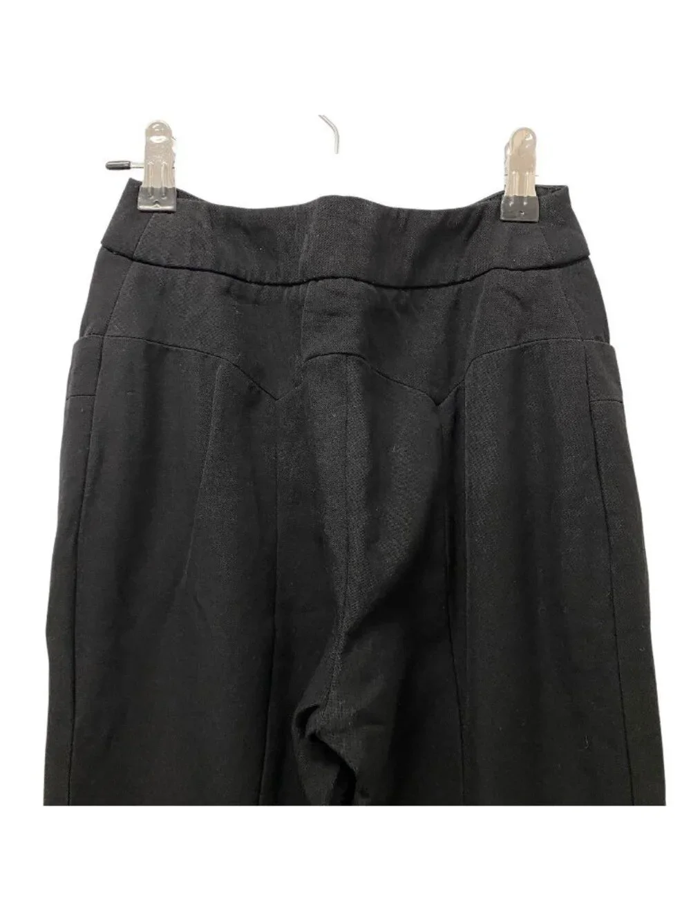 Chanel Trousers Pants Bottom 34 Black Wool